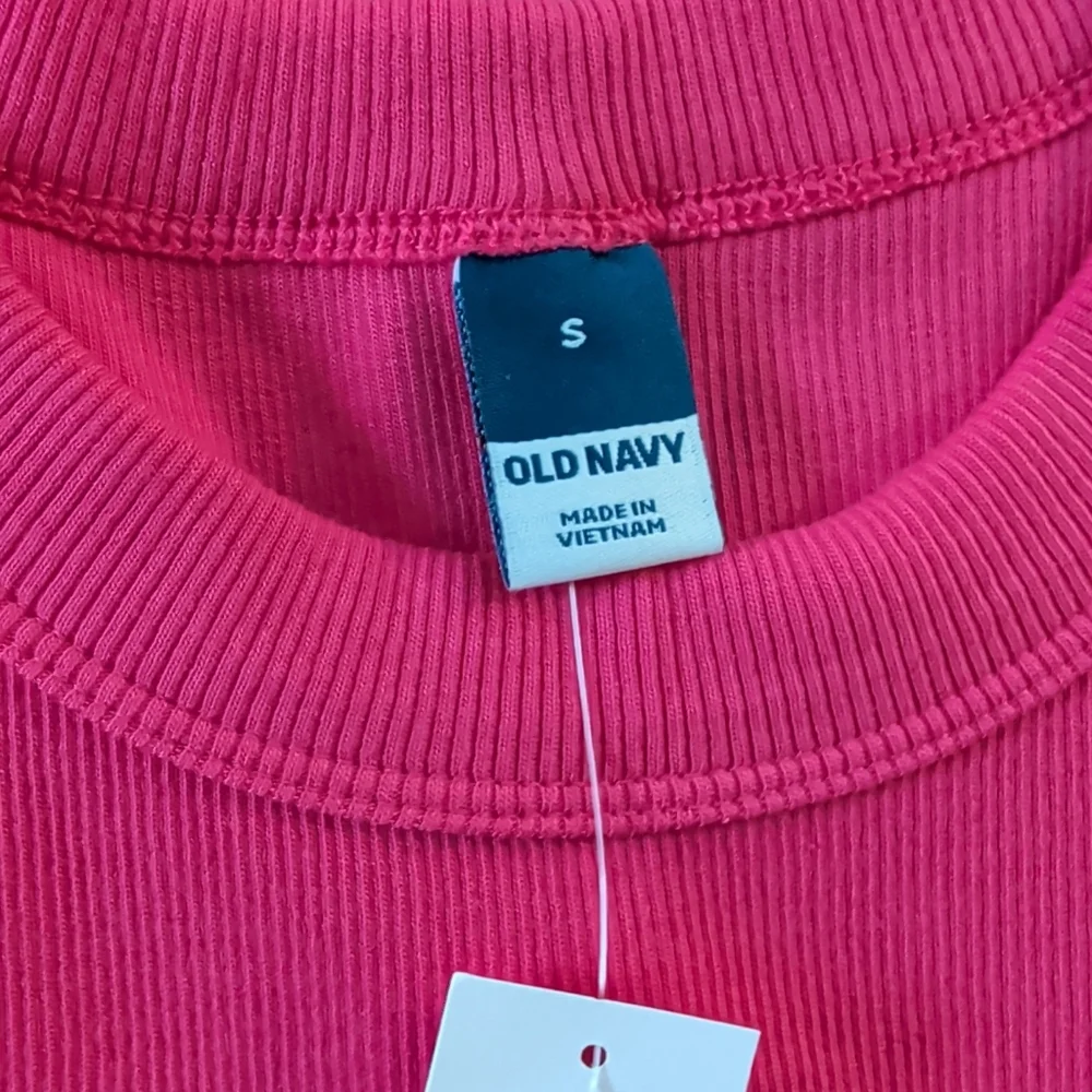 Old Navy Bright Pink Tank Mini Bodycon Dress Size Small New - Picture 3 of 15